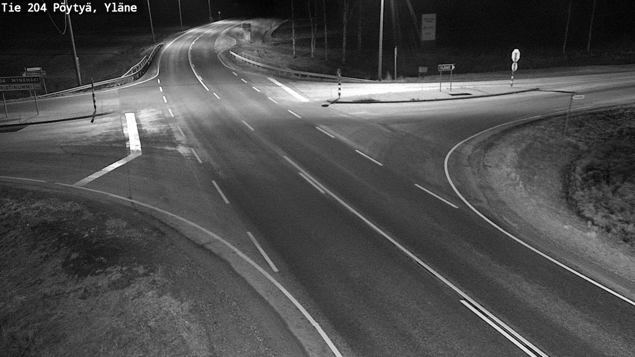 Kelikamerat Kuva Tie 204 Pöytyä, Yläne, Pöytyä, Varsinais-Suomi