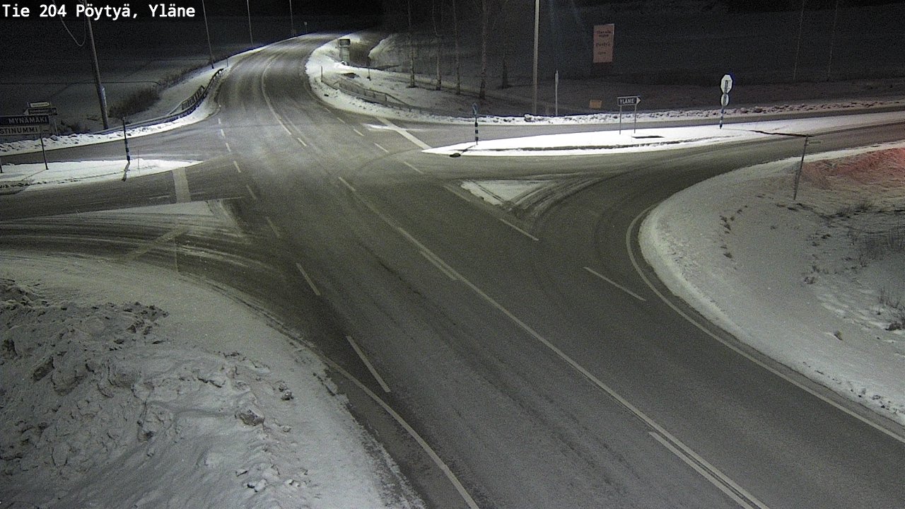 Kelikamerat Kuva Tie 204 Pöytyä, Yläne, Pöytyä, Varsinais-Suomi