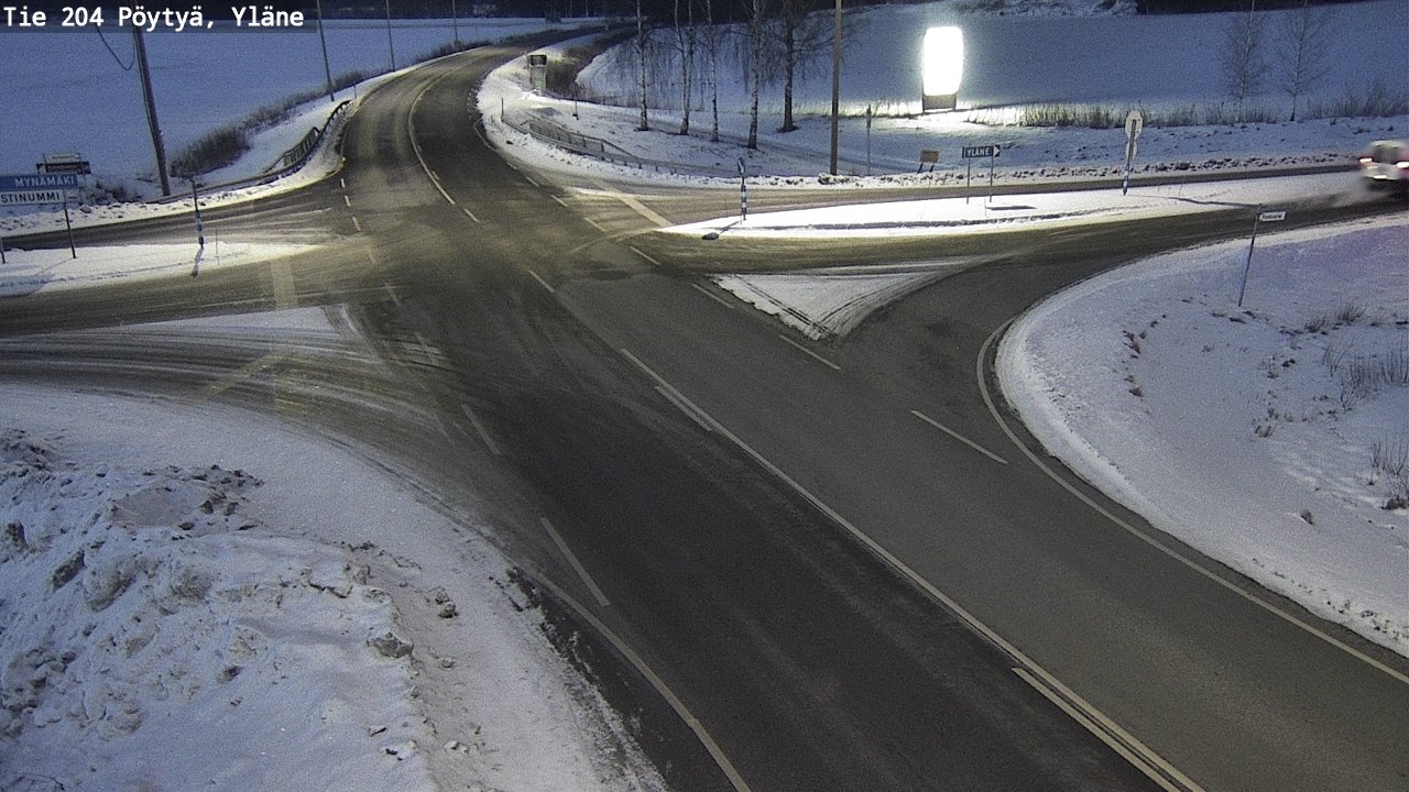 Kelikamerat Kuva Tie 204 Pöytyä, Yläne, Pöytyä, Varsinais-Suomi