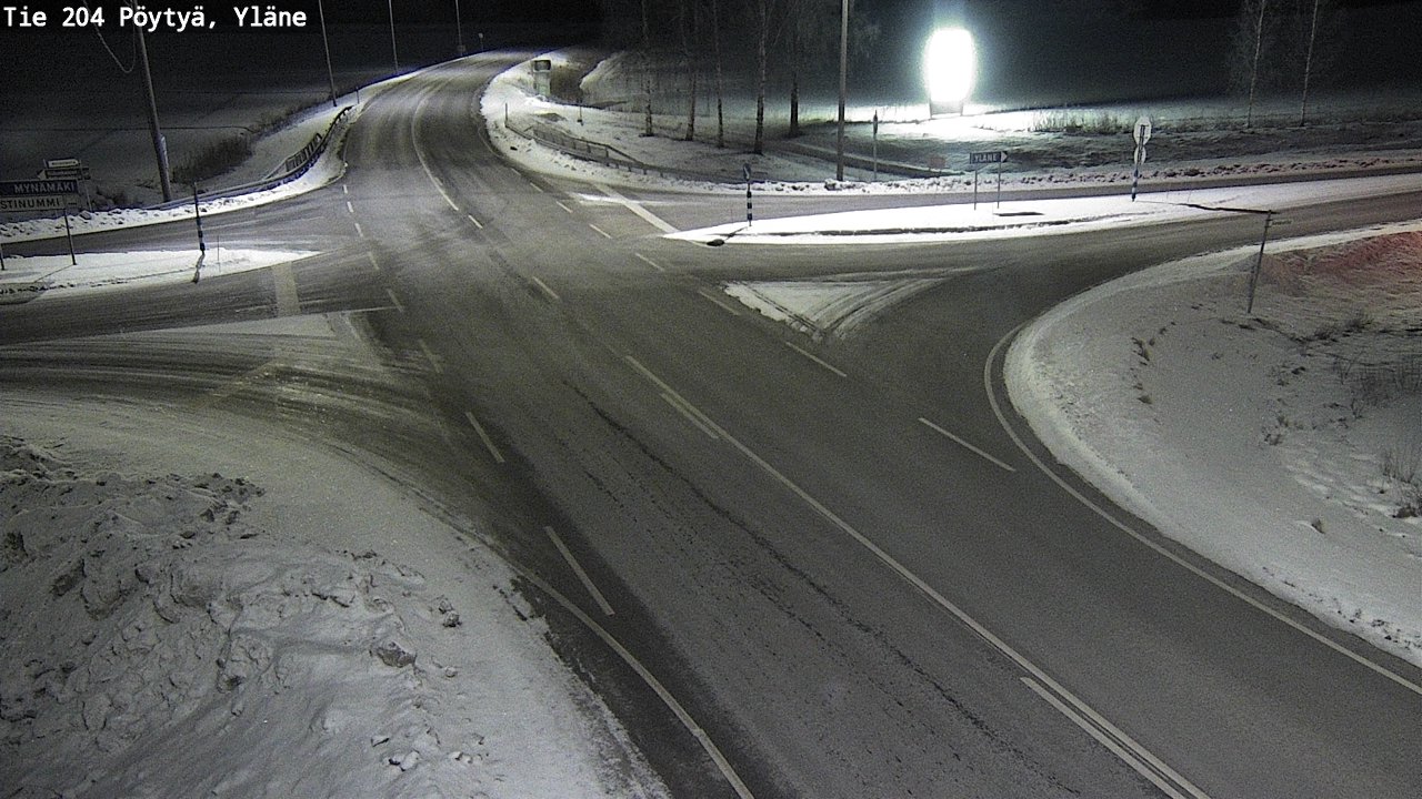 Kelikamerat Kuva Tie 204 Pöytyä, Yläne, Pöytyä, Varsinais-Suomi