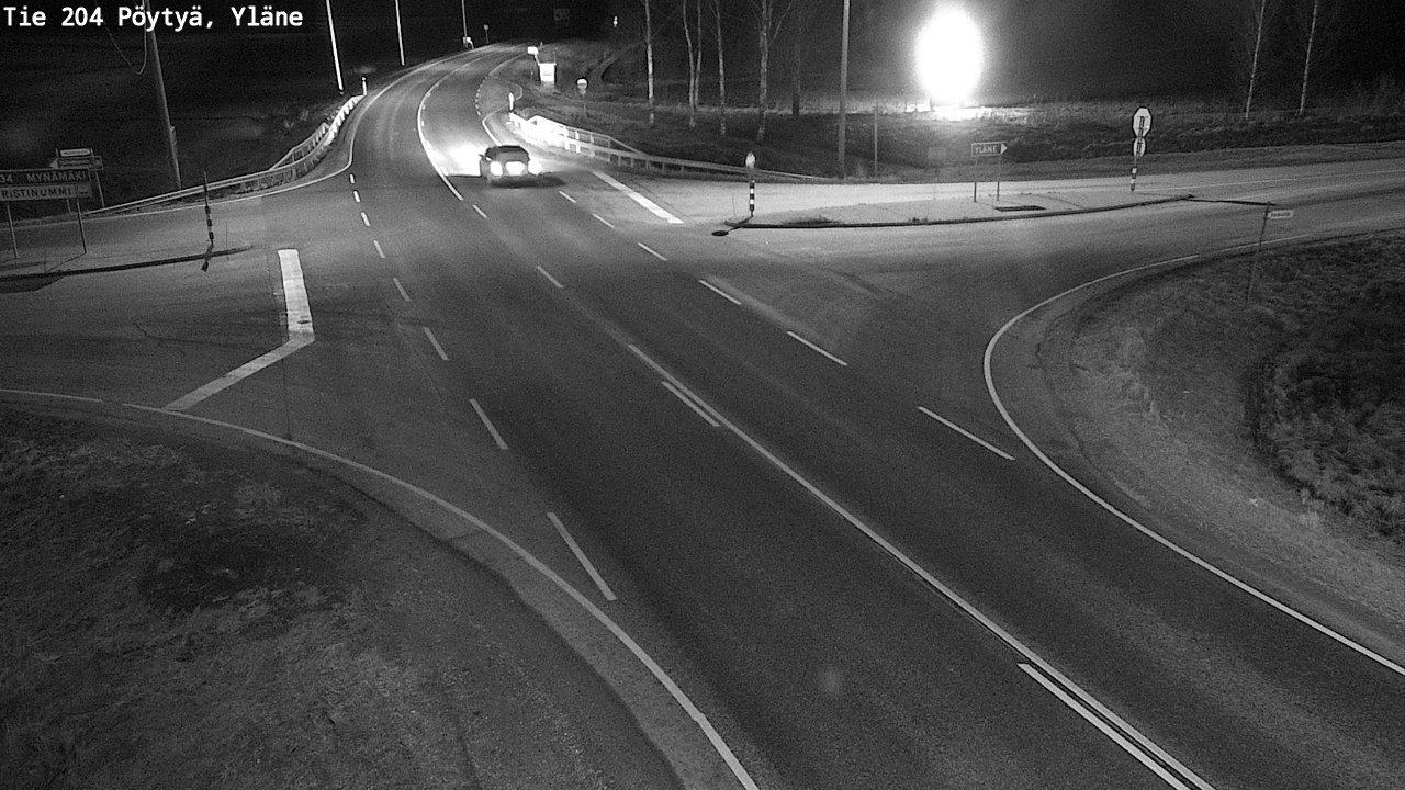 Kelikamerat Kuva Tie 204 Pöytyä, Yläne, Pöytyä, Varsinais-Suomi