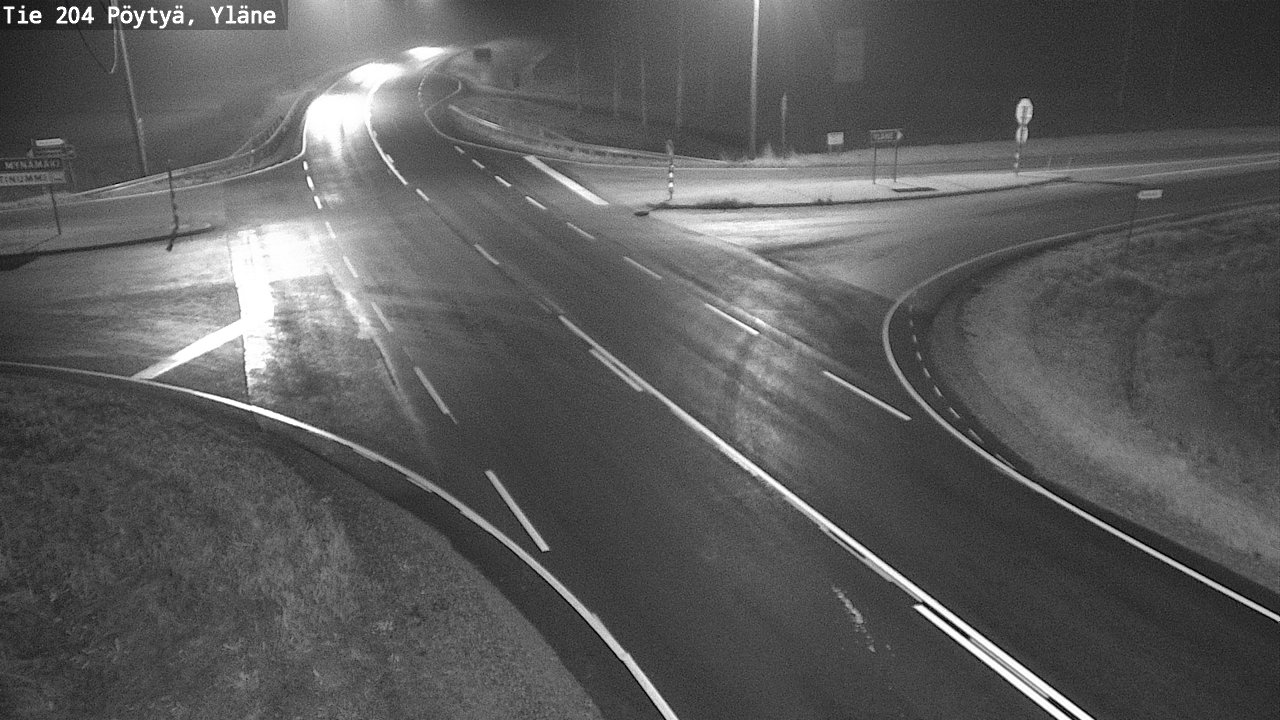 Kelikamerat Kuva Tie 204 Pöytyä, Yläne, Pöytyä, Varsinais-Suomi