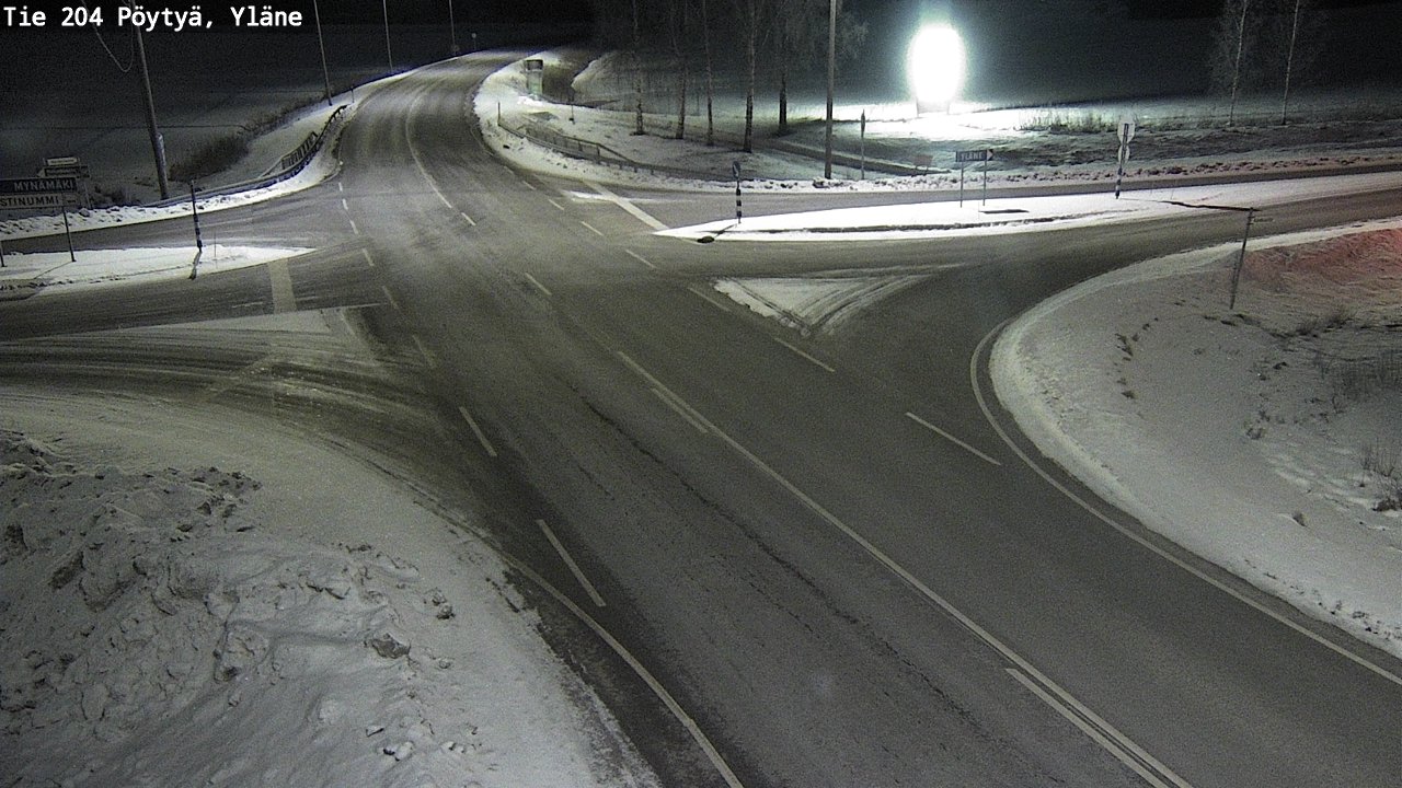 Kelikamerat Kuva Tie 204 Pöytyä, Yläne, Pöytyä, Varsinais-Suomi