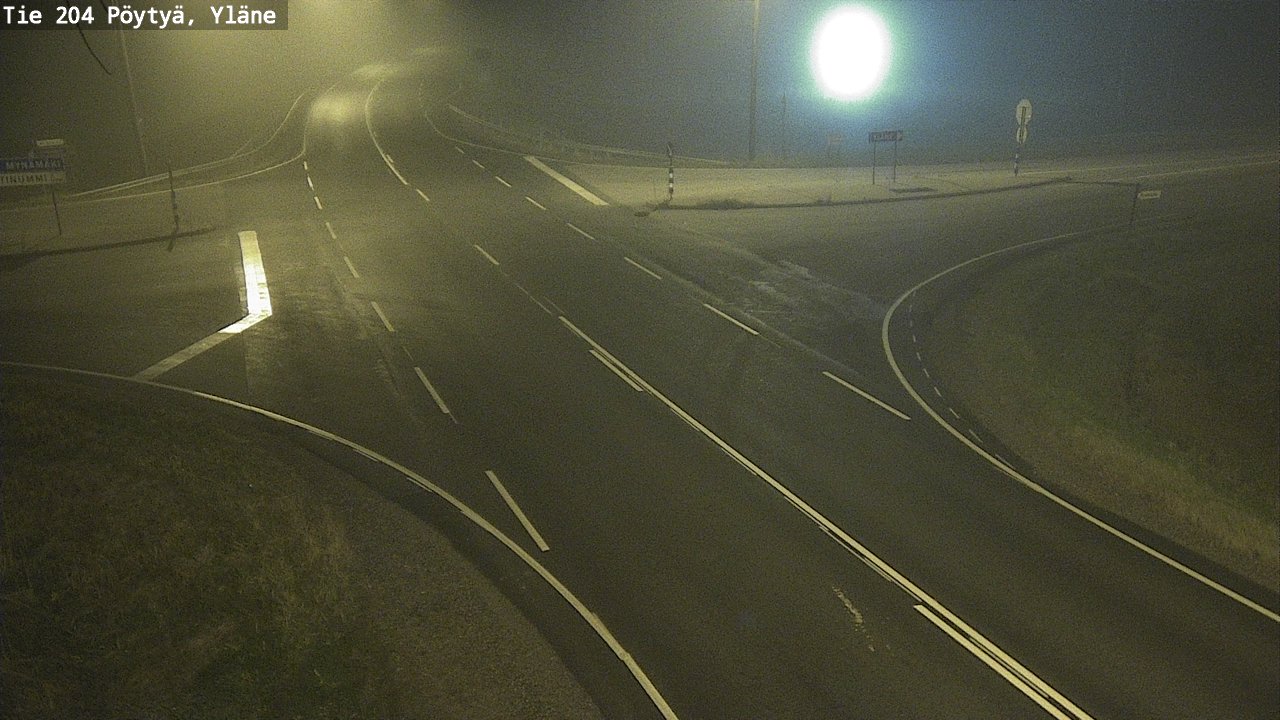 Kelikamerat Kuva Tie 204 Pöytyä, Yläne, Pöytyä, Varsinais-Suomi