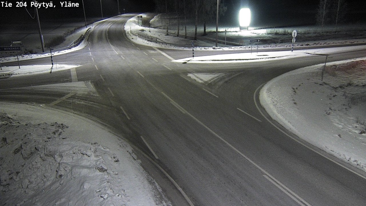 Kelikamerat Kuva Tie 204 Pöytyä, Yläne, Pöytyä, Varsinais-Suomi