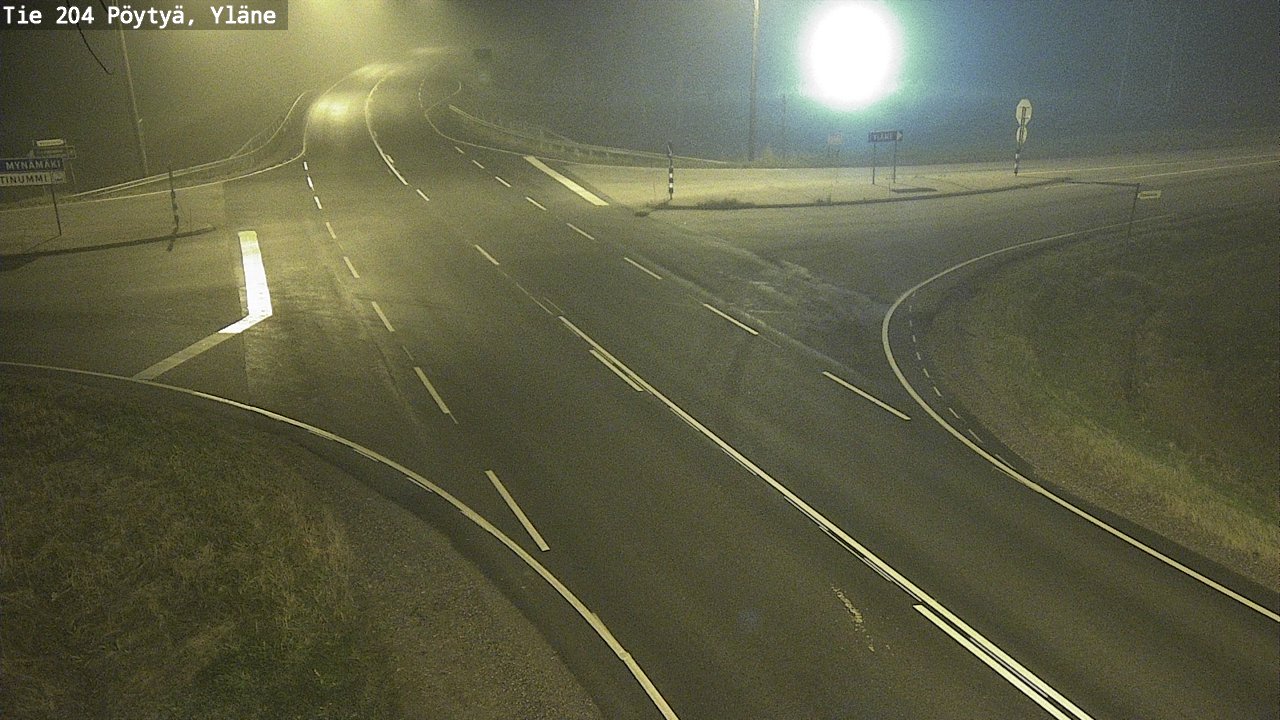 Kelikamerat Kuva Tie 204 Pöytyä, Yläne, Pöytyä, Varsinais-Suomi