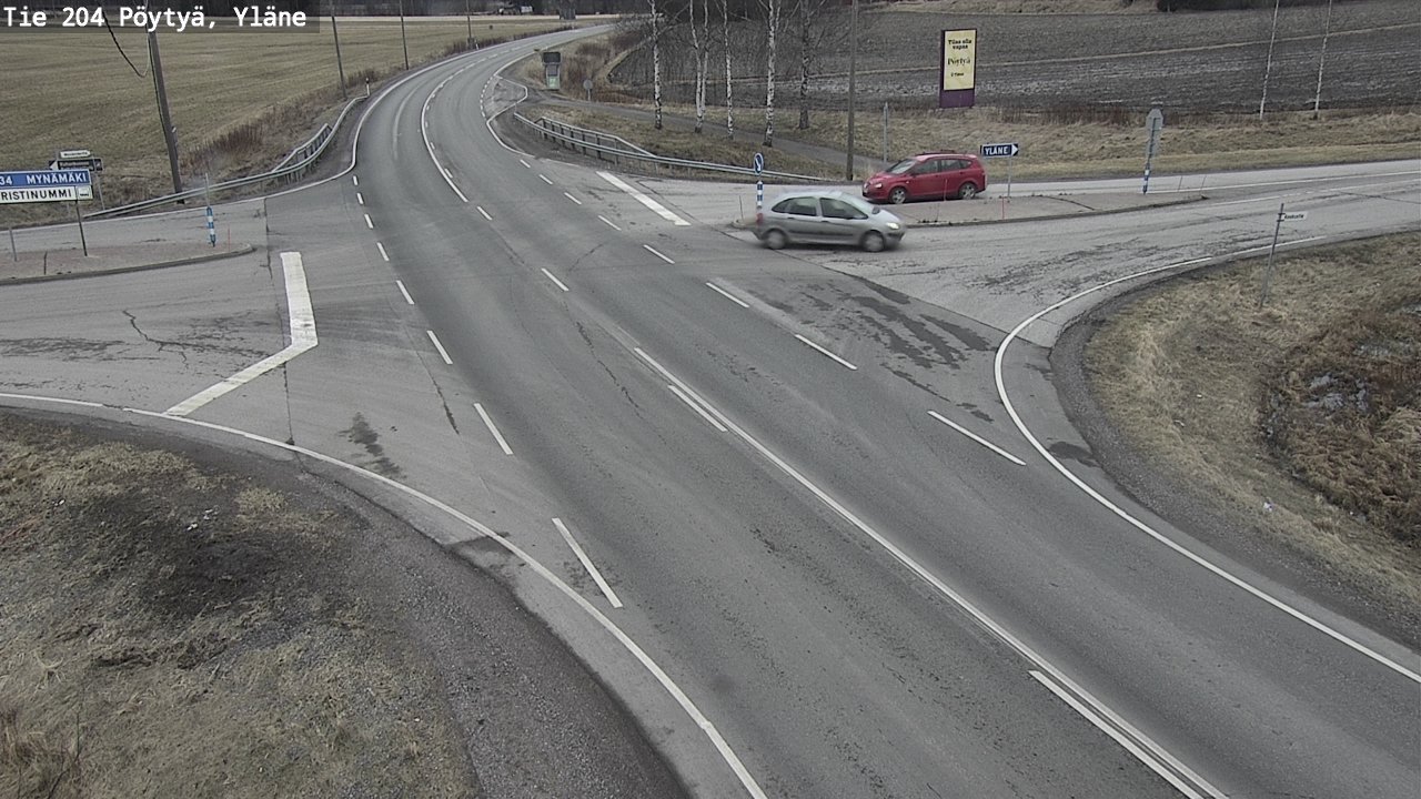 Kelikamerat Kuva Tie 204 Pöytyä, Yläne, Pöytyä, Varsinais-Suomi
