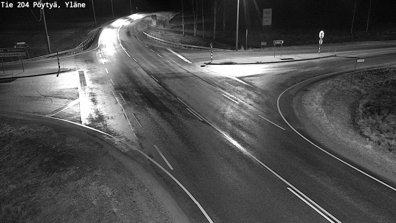 Kelikamerat Kuva Tie 204 Pöytyä, Yläne, Pöytyä, Varsinais-Suomi