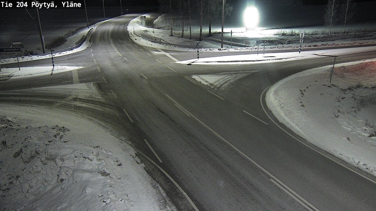 Kelikamerat Kuva Tie 204 Pöytyä, Yläne, Pöytyä, Varsinais-Suomi