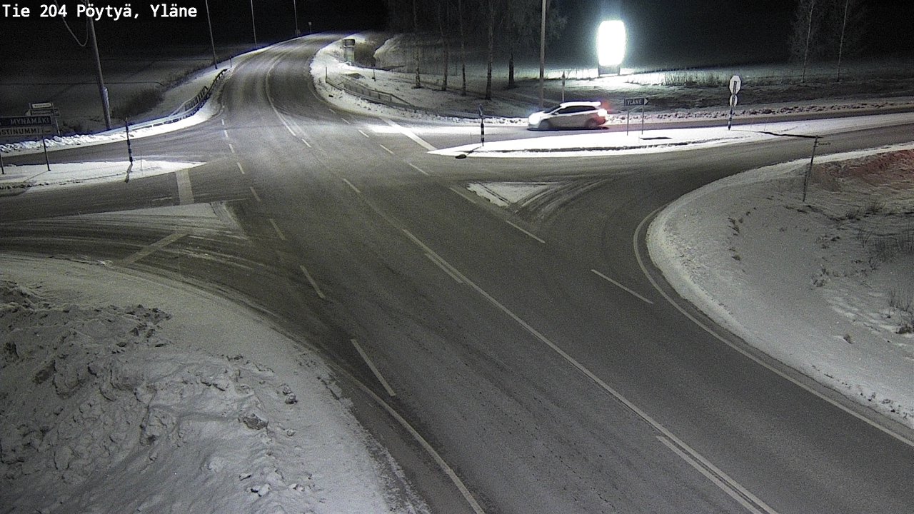 Kelikamerat Kuva Tie 204 Pöytyä, Yläne, Pöytyä, Varsinais-Suomi