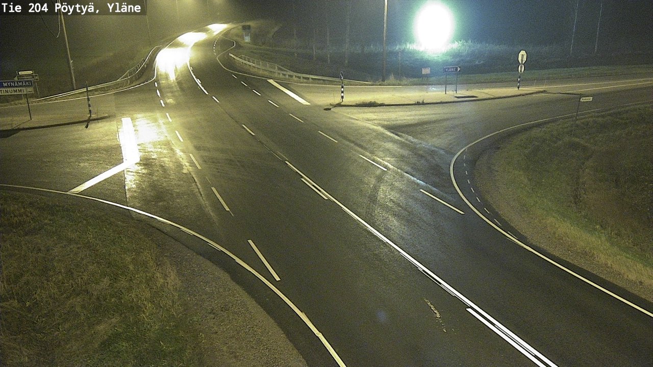 Kelikamerat Kuva Tie 204 Pöytyä, Yläne, Pöytyä, Varsinais-Suomi