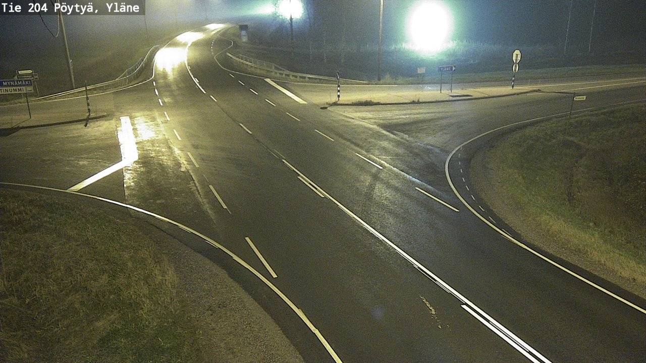 Kelikamerat Kuva Tie 204 Pöytyä, Yläne, Pöytyä, Varsinais-Suomi