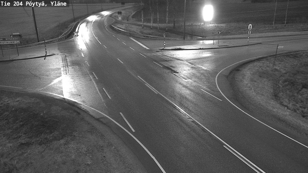 Kelikamerat Kuva Tie 204 Pöytyä, Yläne, Pöytyä, Varsinais-Suomi