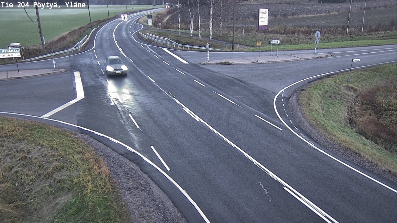 Kelikamerat Kuva Tie 204 Pöytyä, Yläne, Pöytyä, Varsinais-Suomi