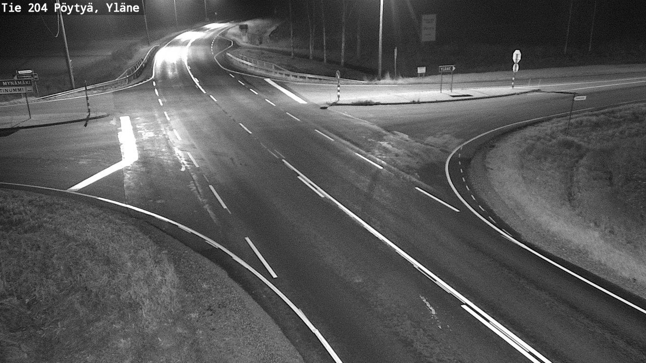 Kelikamerat Kuva Tie 204 Pöytyä, Yläne, Pöytyä, Varsinais-Suomi