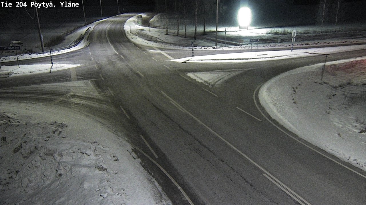 Kelikamerat Kuva Tie 204 Pöytyä, Yläne, Pöytyä, Varsinais-Suomi