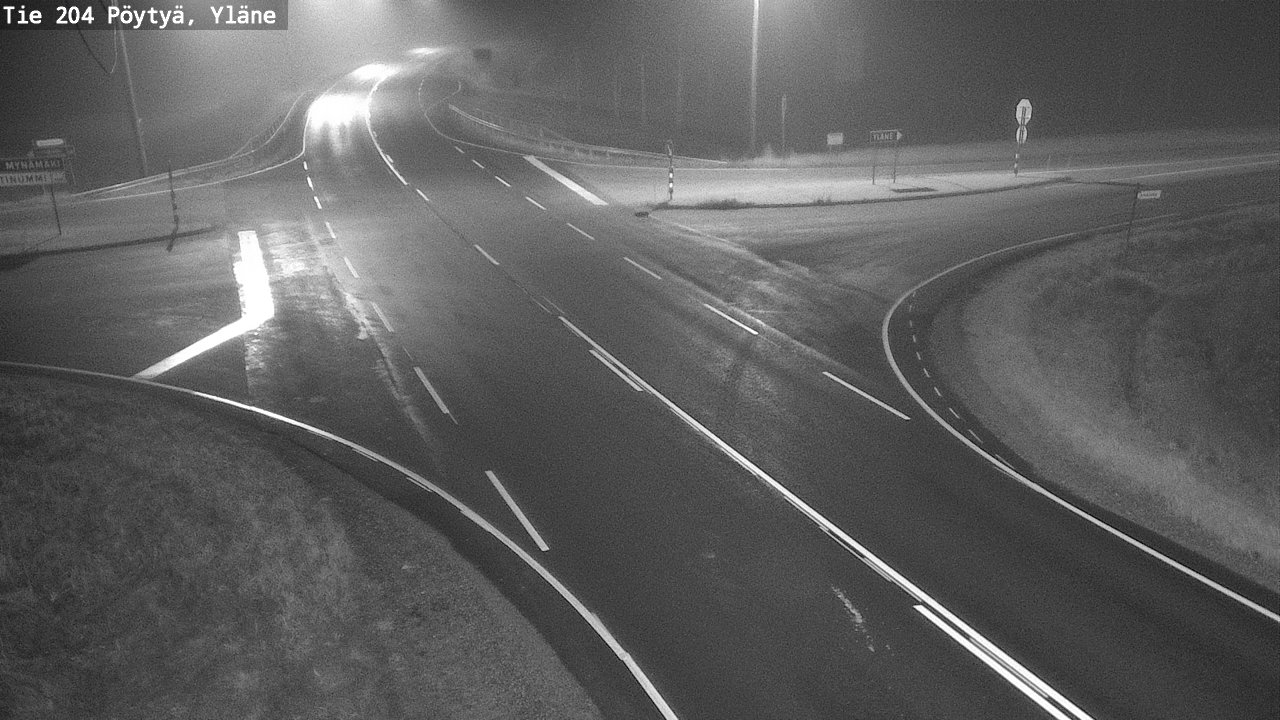 Kelikamerat Kuva Tie 204 Pöytyä, Yläne, Pöytyä, Varsinais-Suomi