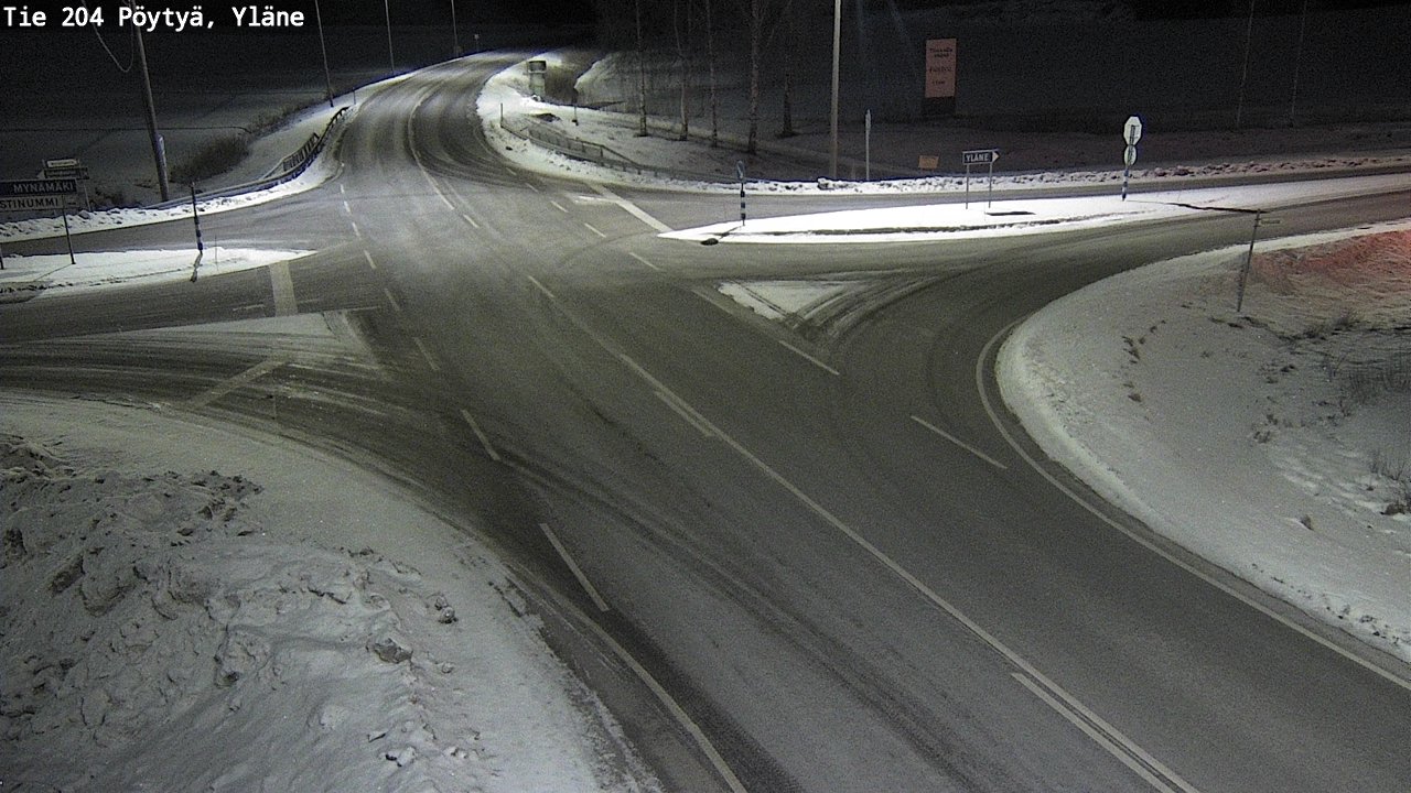 Kelikamerat Kuva Tie 204 Pöytyä, Yläne, Pöytyä, Varsinais-Suomi