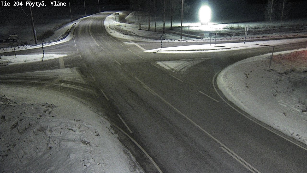 Kelikamerat Kuva Tie 204 Pöytyä, Yläne, Pöytyä, Varsinais-Suomi