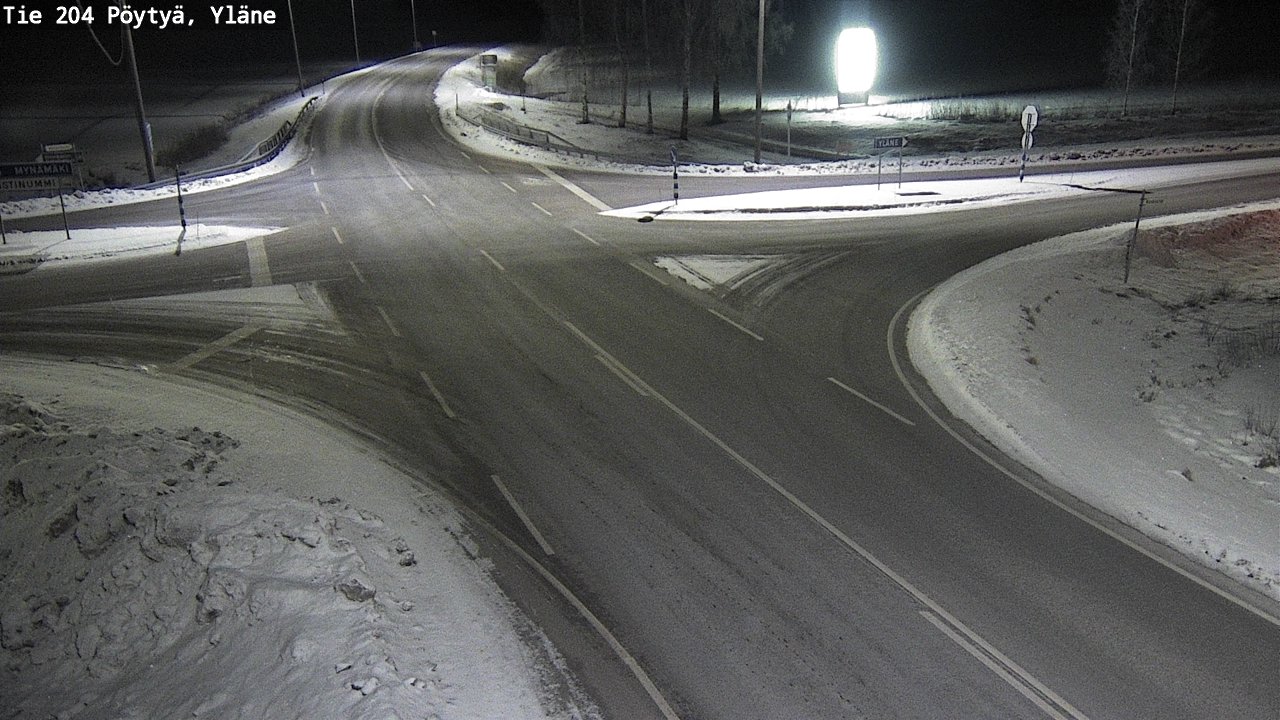 Kelikamerat Kuva Tie 204 Pöytyä, Yläne, Pöytyä, Varsinais-Suomi