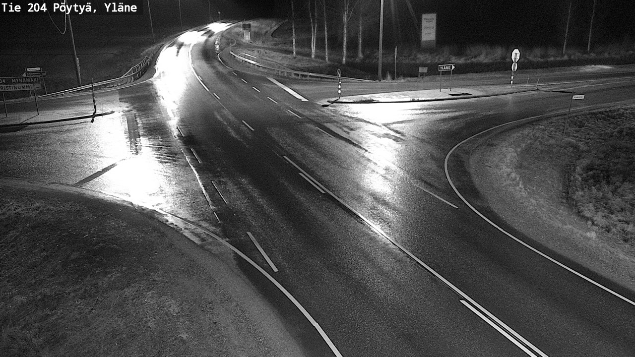 Kelikamerat Kuva Tie 204 Pöytyä, Yläne, Pöytyä, Varsinais-Suomi