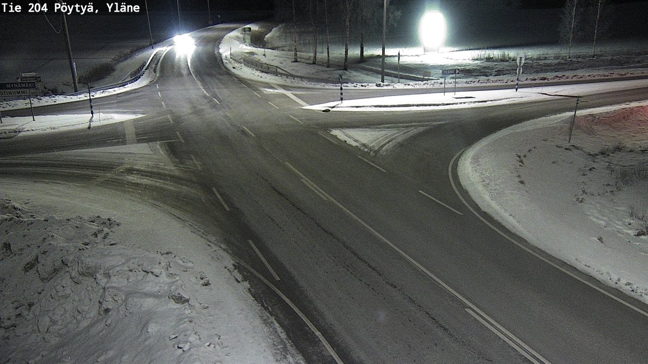 Kelikamerat Kuva Tie 204 Pöytyä, Yläne, Pöytyä, Varsinais-Suomi