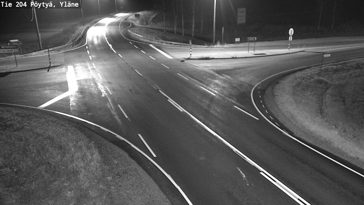 Kelikamerat Kuva Tie 204 Pöytyä, Yläne, Pöytyä, Varsinais-Suomi