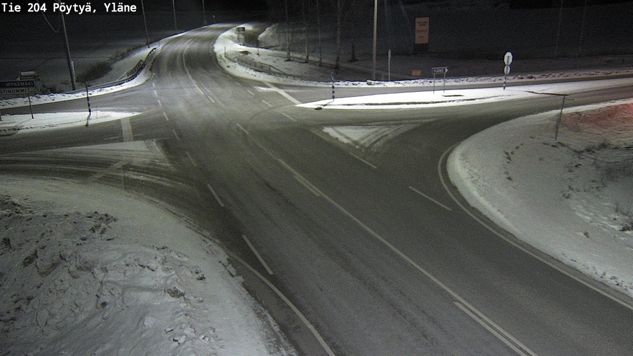 Kelikamerat Kuva Tie 204 Pöytyä, Yläne, Pöytyä, Varsinais-Suomi