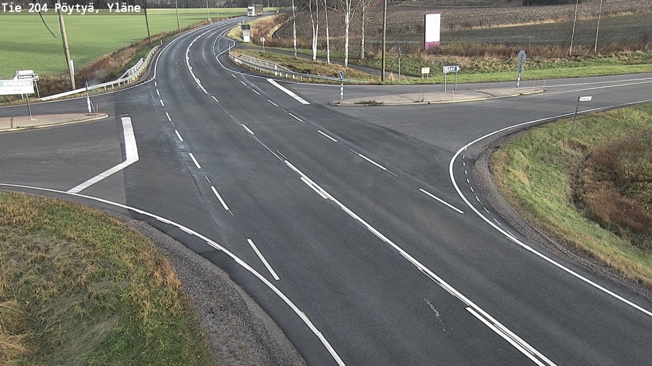 Kelikamerat Kuva Tie 204 Pöytyä, Yläne, Pöytyä, Varsinais-Suomi