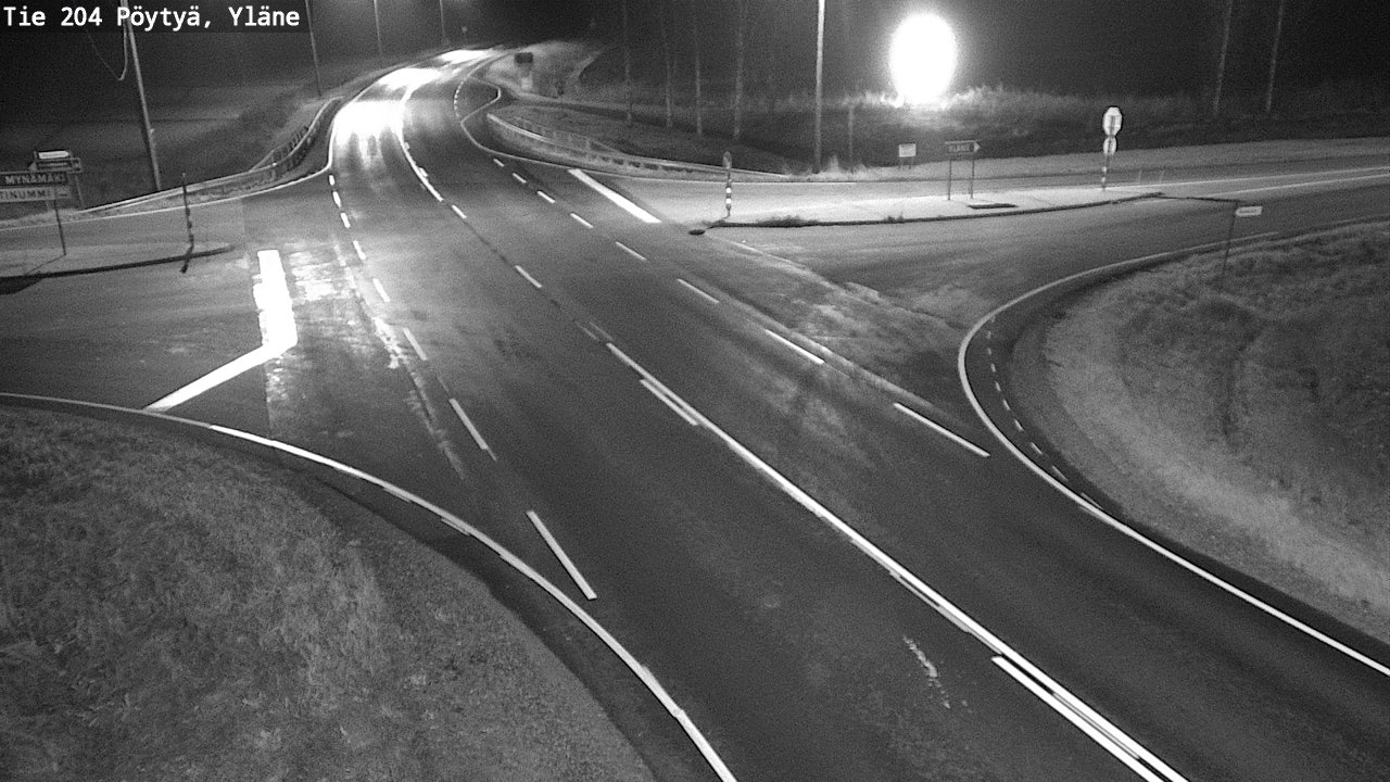 Kelikamerat Kuva Tie 204 Pöytyä, Yläne, Pöytyä, Varsinais-Suomi