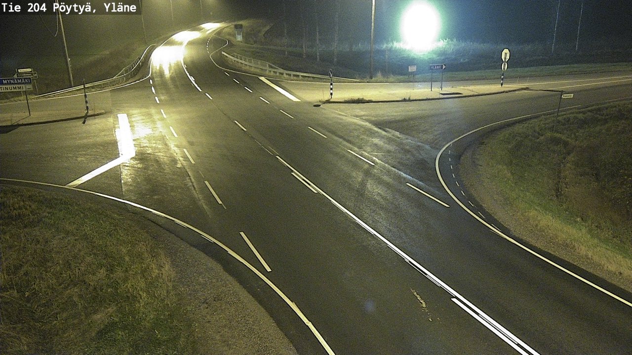 Kelikamerat Kuva Tie 204 Pöytyä, Yläne, Pöytyä, Varsinais-Suomi