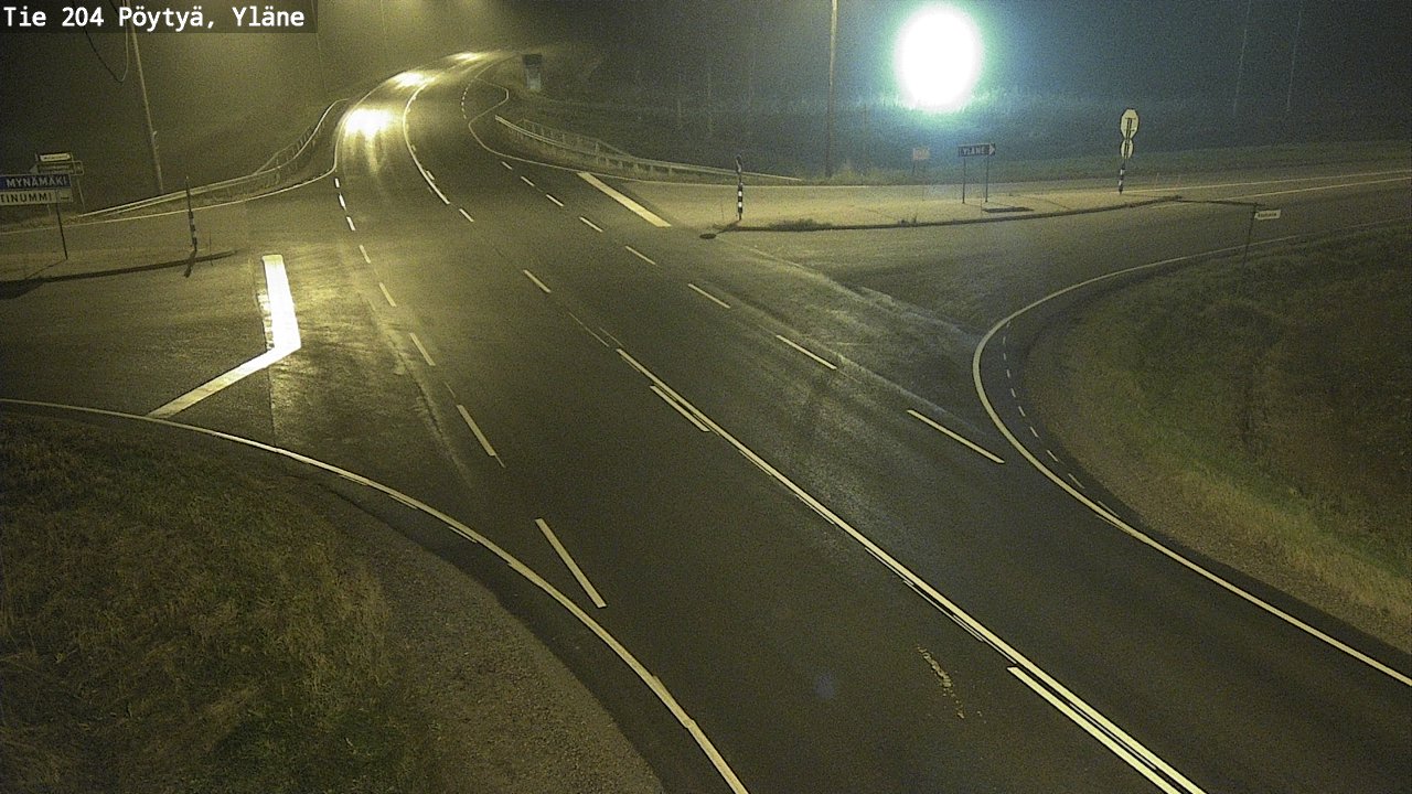 Kelikamerat Kuva Tie 204 Pöytyä, Yläne, Pöytyä, Varsinais-Suomi