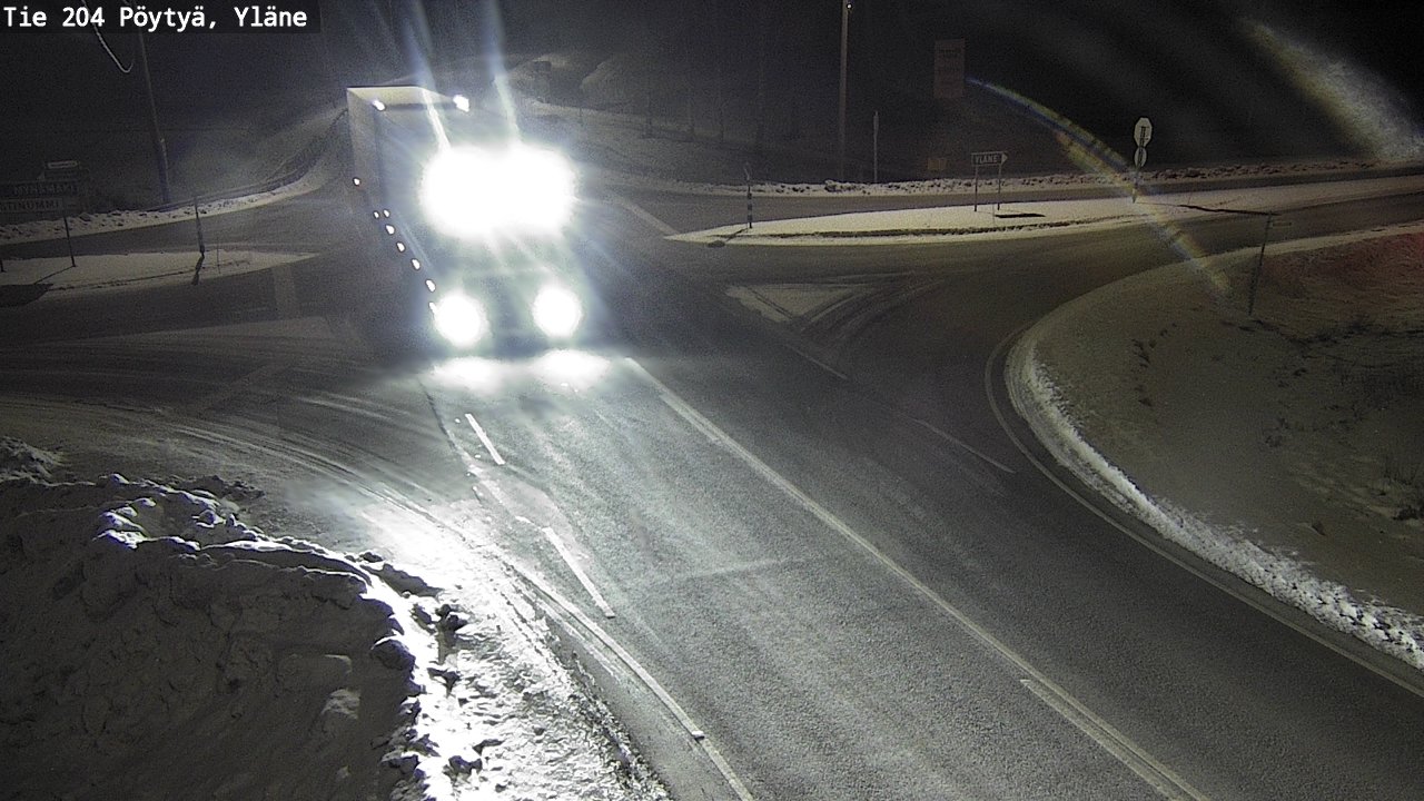 Kelikamerat Kuva Tie 204 Pöytyä, Yläne, Pöytyä, Varsinais-Suomi