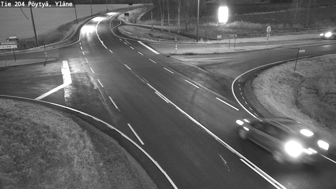 Kelikamerat Kuva Tie 204 Pöytyä, Yläne, Pöytyä, Varsinais-Suomi