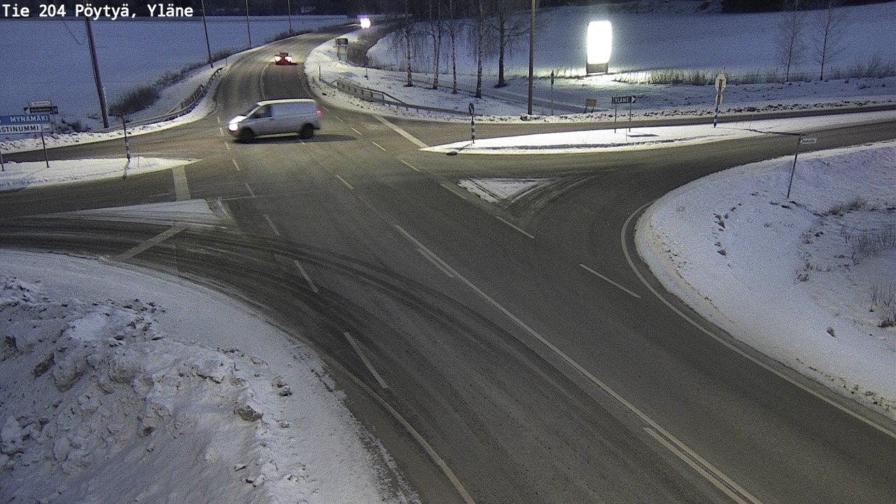 Kelikamerat Kuva Tie 204 Pöytyä, Yläne, Pöytyä, Varsinais-Suomi