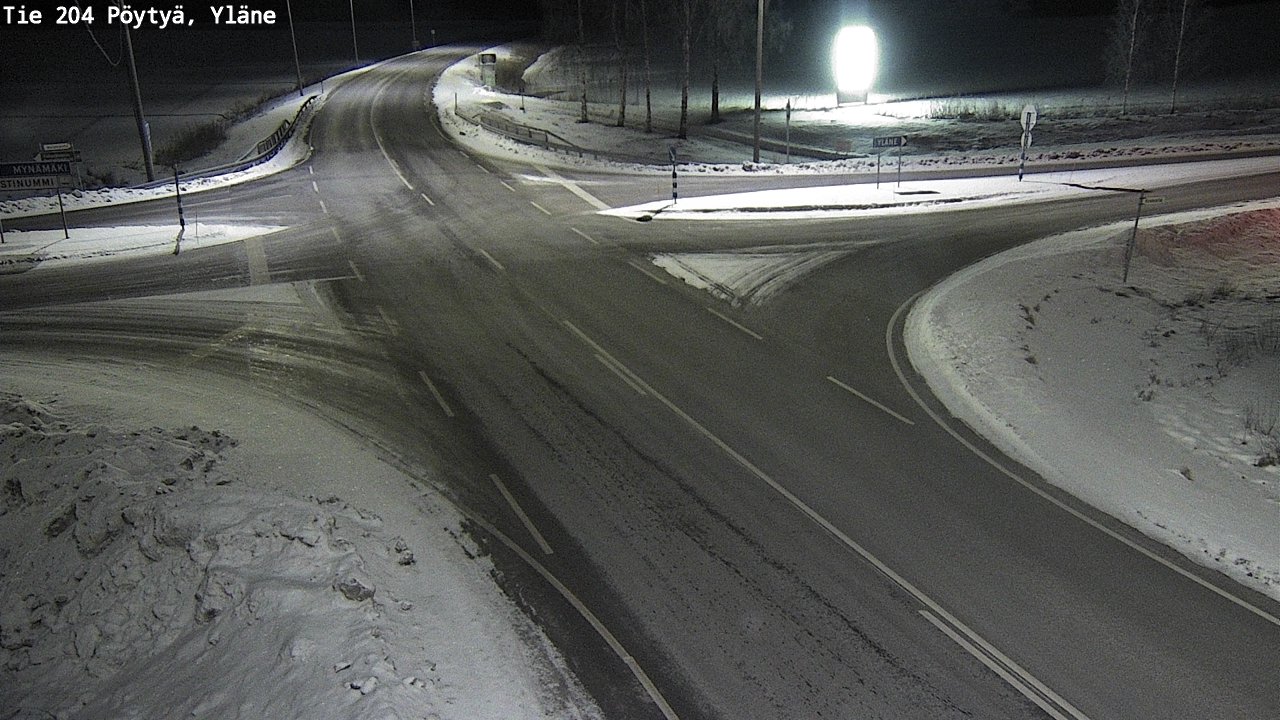 Kelikamerat Kuva Tie 204 Pöytyä, Yläne, Pöytyä, Varsinais-Suomi