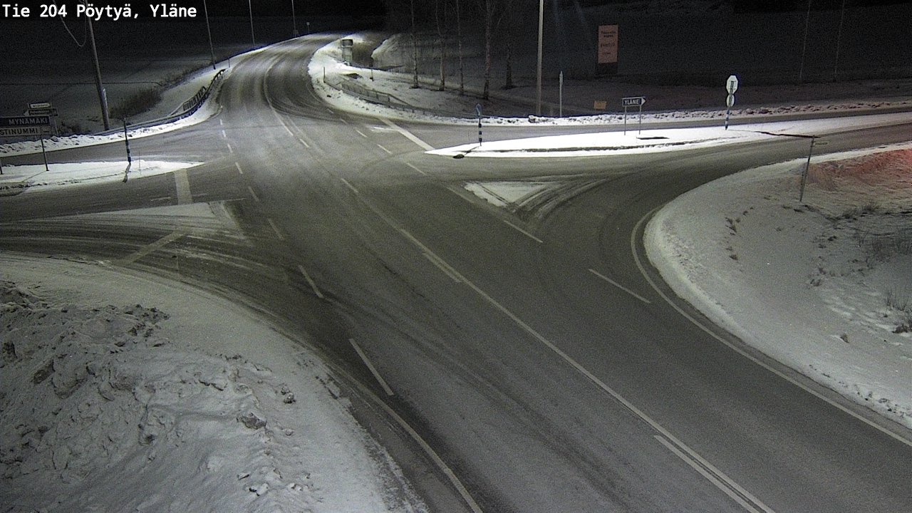 Kelikamerat Kuva Tie 204 Pöytyä, Yläne, Pöytyä, Varsinais-Suomi