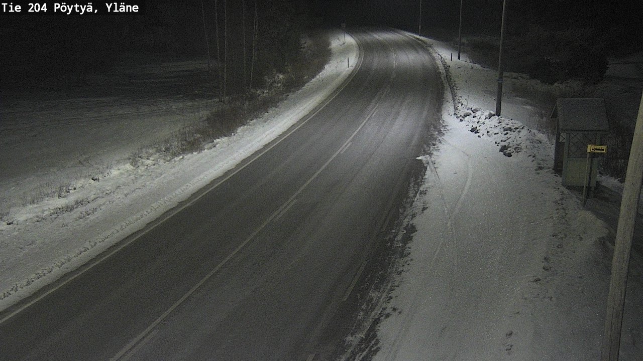 Kelikamerat Kuva Tie 204 Pöytyä, Yläne, Pöytyä, Varsinais-Suomi
