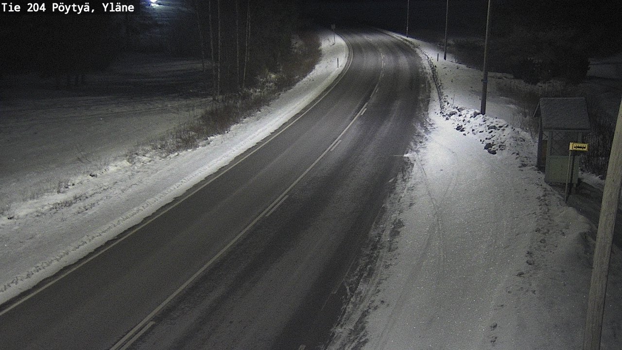 Kelikamerat Kuva Tie 204 Pöytyä, Yläne, Pöytyä, Varsinais-Suomi