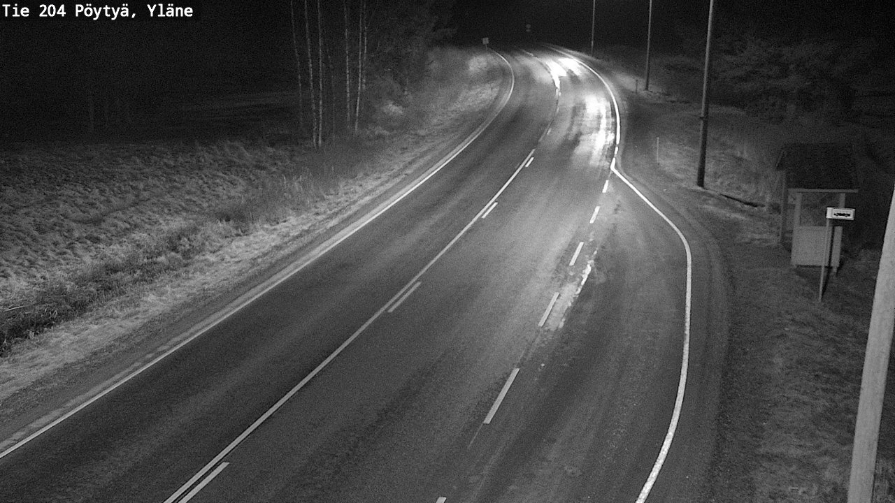 Kelikamerat Kuva Tie 204 Pöytyä, Yläne, Pöytyä, Varsinais-Suomi