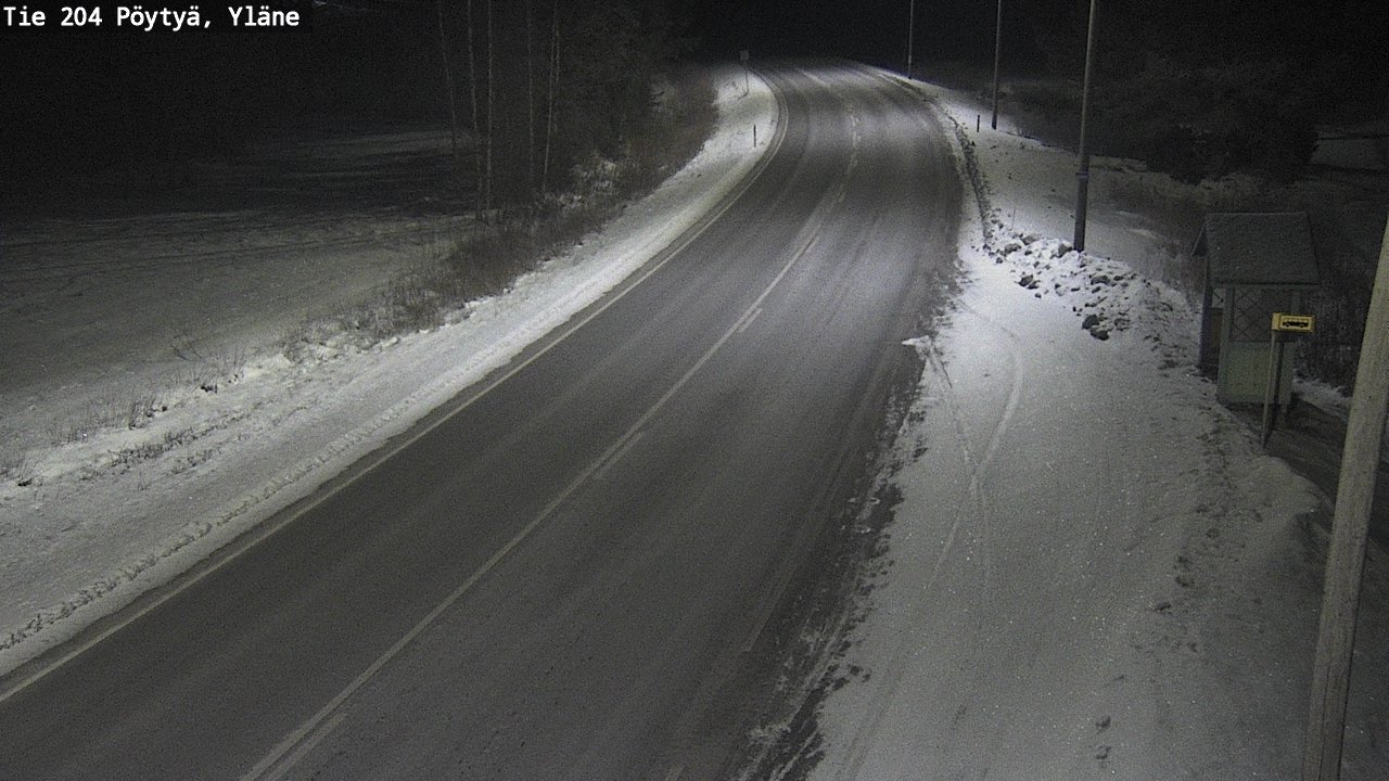 Kelikamerat Kuva Tie 204 Pöytyä, Yläne, Pöytyä, Varsinais-Suomi