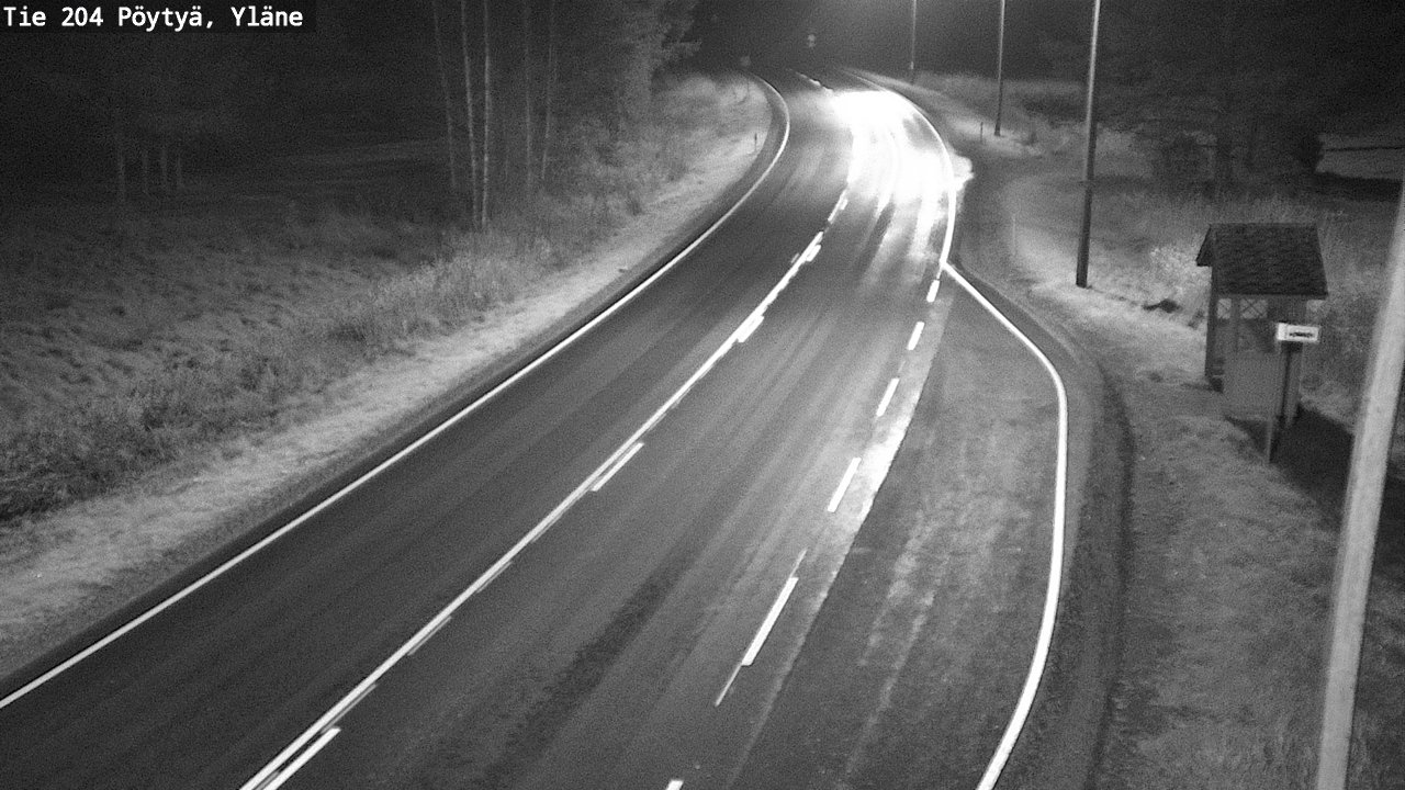 Kelikamerat Kuva Tie 204 Pöytyä, Yläne, Pöytyä, Varsinais-Suomi