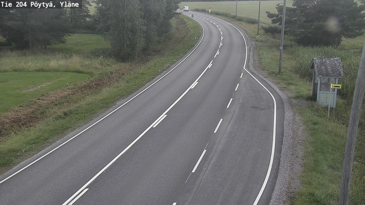 Kelikamerat Kuva Tie 204 Pöytyä, Yläne, Pöytyä, Varsinais-Suomi