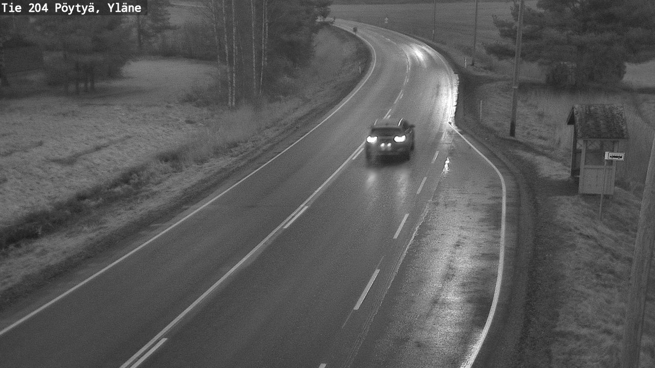 Kelikamerat Kuva Tie 204 Pöytyä, Yläne, Pöytyä, Varsinais-Suomi