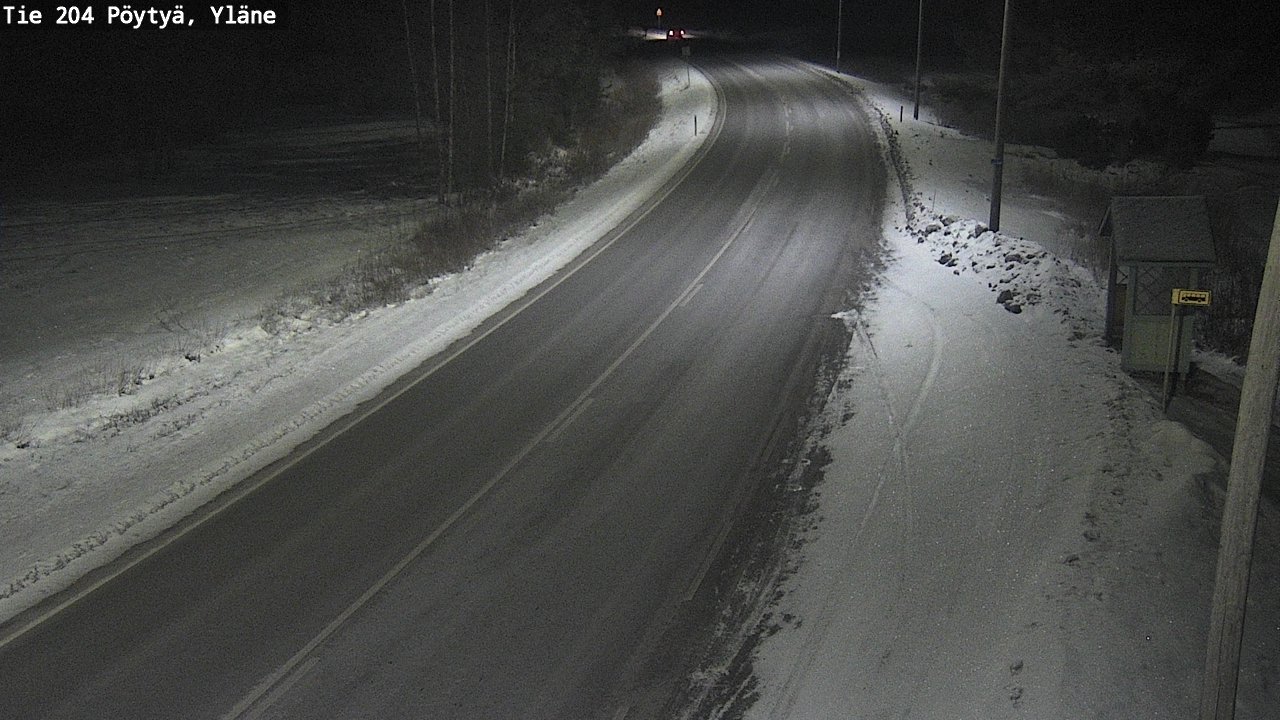 Kelikamerat Kuva Tie 204 Pöytyä, Yläne, Pöytyä, Varsinais-Suomi