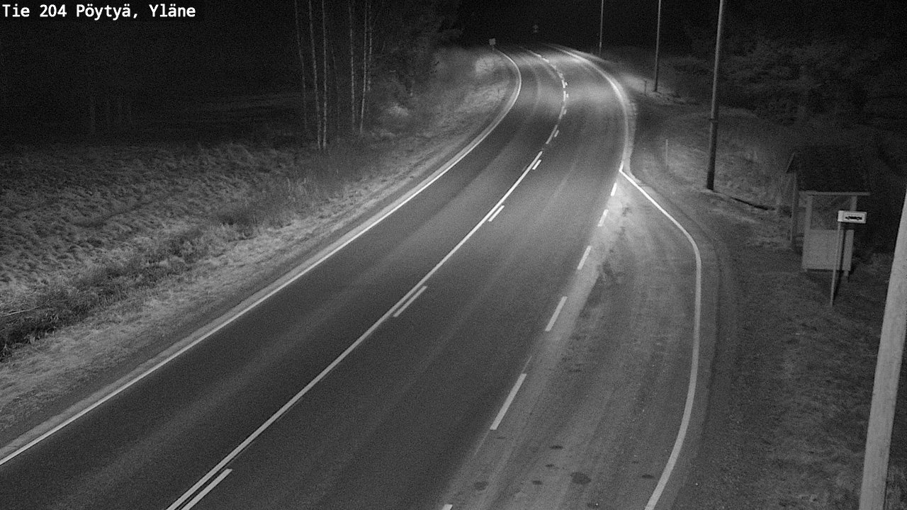 Kelikamerat Kuva Tie 204 Pöytyä, Yläne, Pöytyä, Varsinais-Suomi