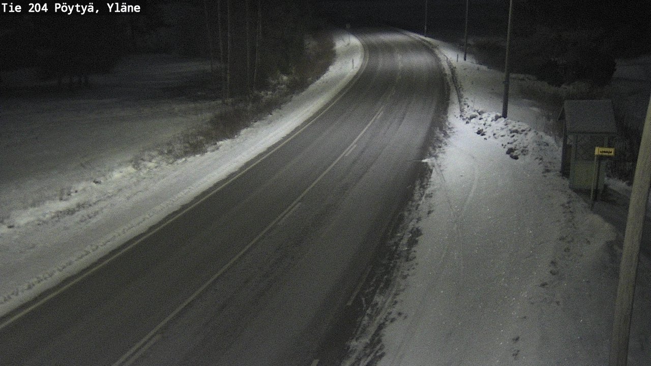 Kelikamerat Kuva Tie 204 Pöytyä, Yläne, Pöytyä, Varsinais-Suomi