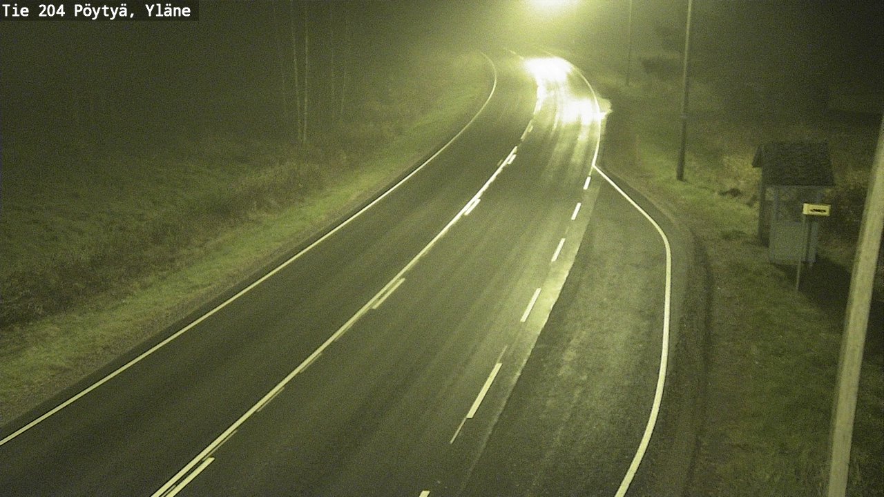 Kelikamerat Kuva Tie 204 Pöytyä, Yläne, Pöytyä, Varsinais-Suomi