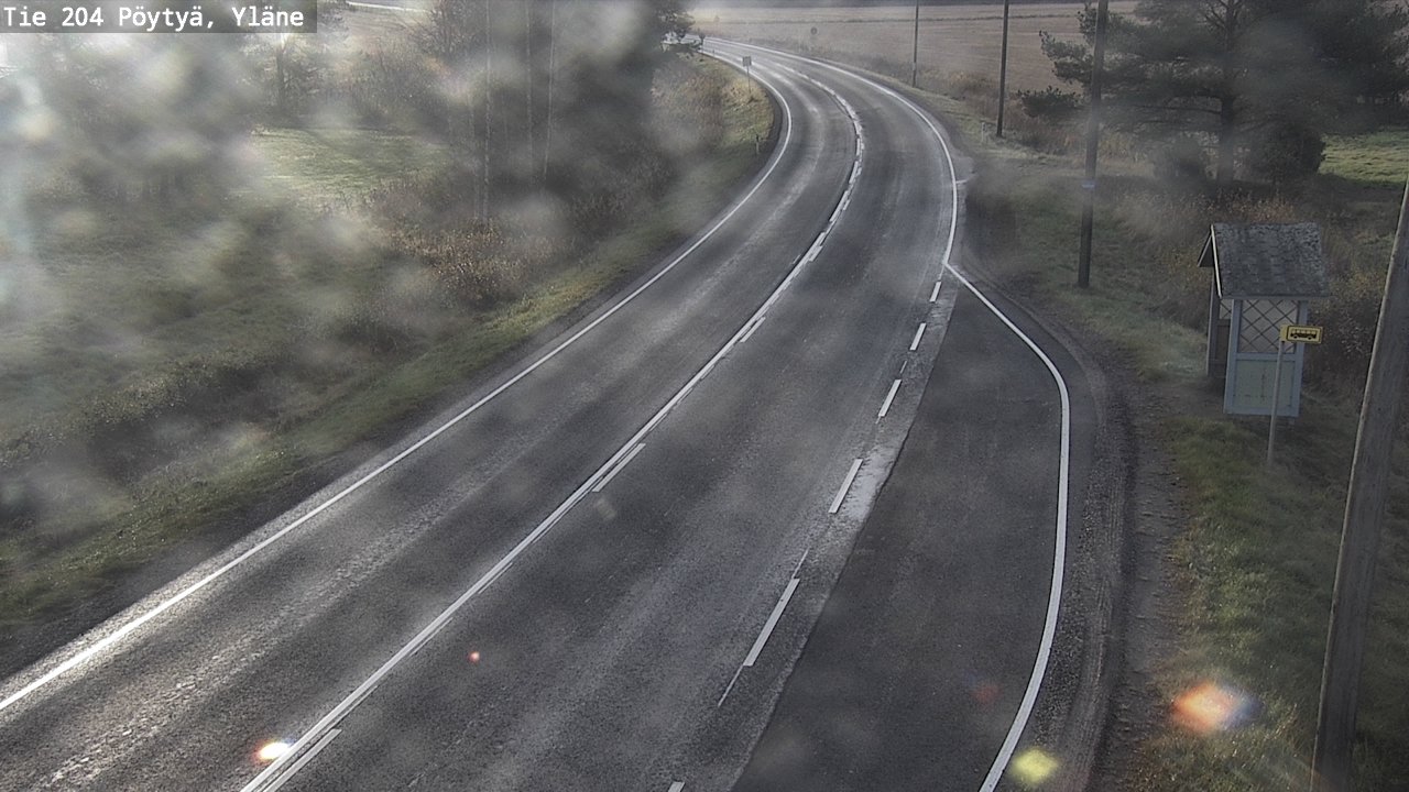 Kelikamerat Kuva Tie 204 Pöytyä, Yläne, Pöytyä, Varsinais-Suomi