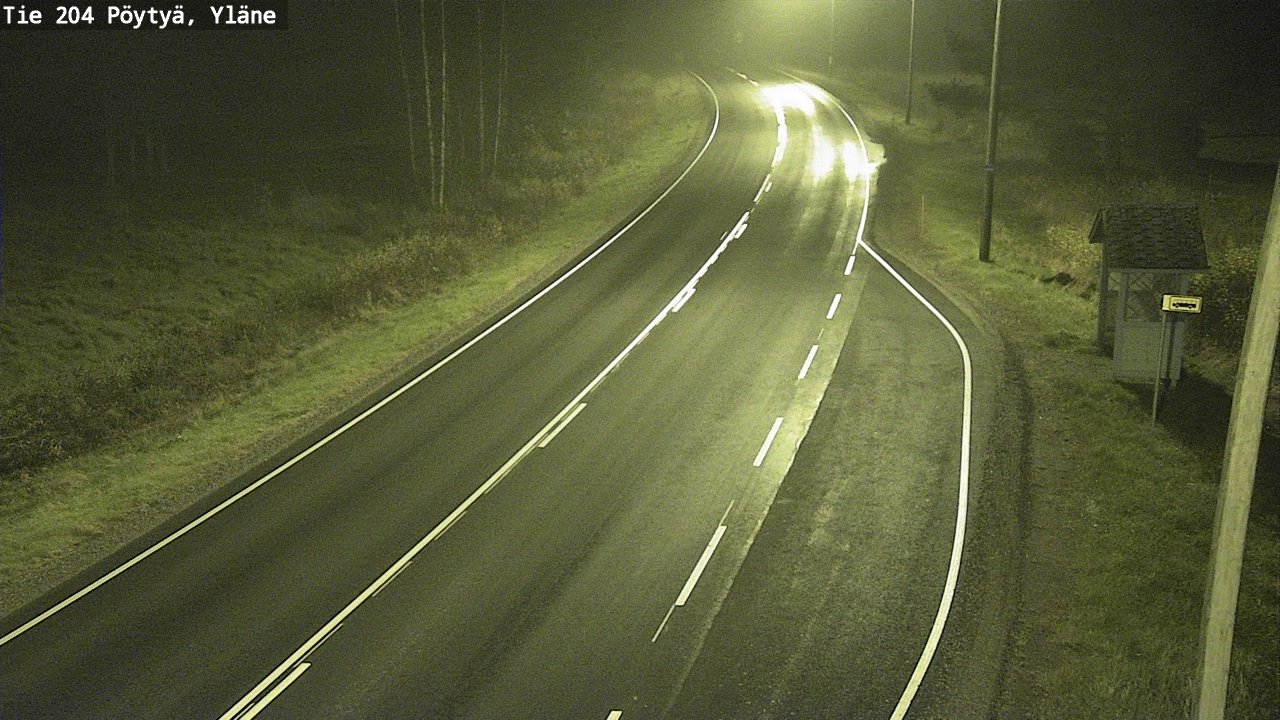 Kelikamerat Kuva Tie 204 Pöytyä, Yläne, Pöytyä, Varsinais-Suomi